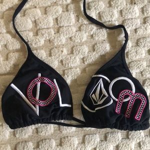 Volcom brand halter swim top